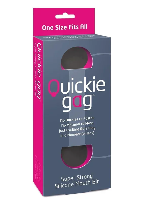 Quickie Gag Silicone Mouth Bit