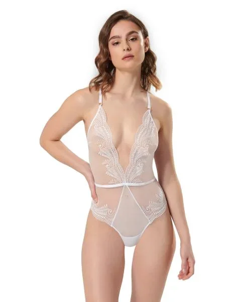 Rafaela Soft Bodysuit – White –