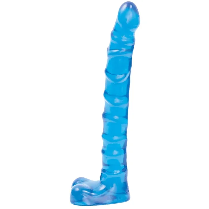 Raging Hard-Ons Slimline Cobalt Blue Jellie – 9 Inches – Ballsy