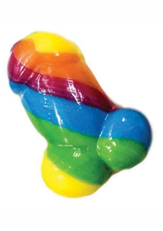 Rainbow Pecker Bites Hard Candy Fruit Flavor 16 Wrapped