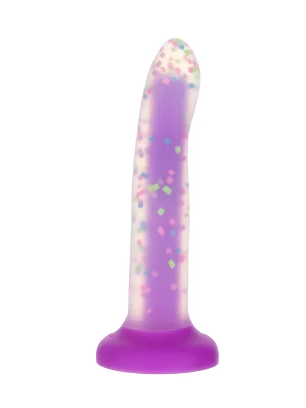 Rave Posable Confetti Dildo