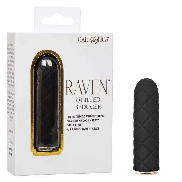 Raven Quilted Seducer – Black
