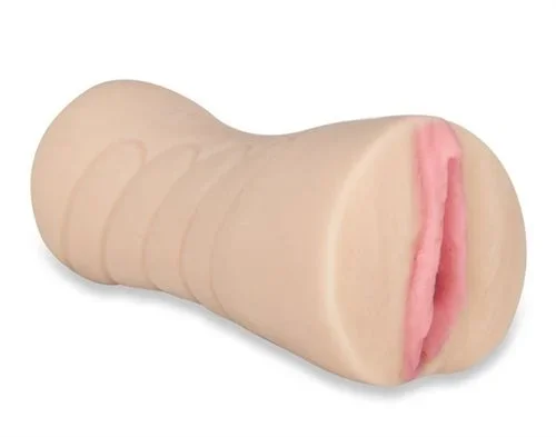 Realistic Cream Pie Pussy Masturbator with Textured Interior