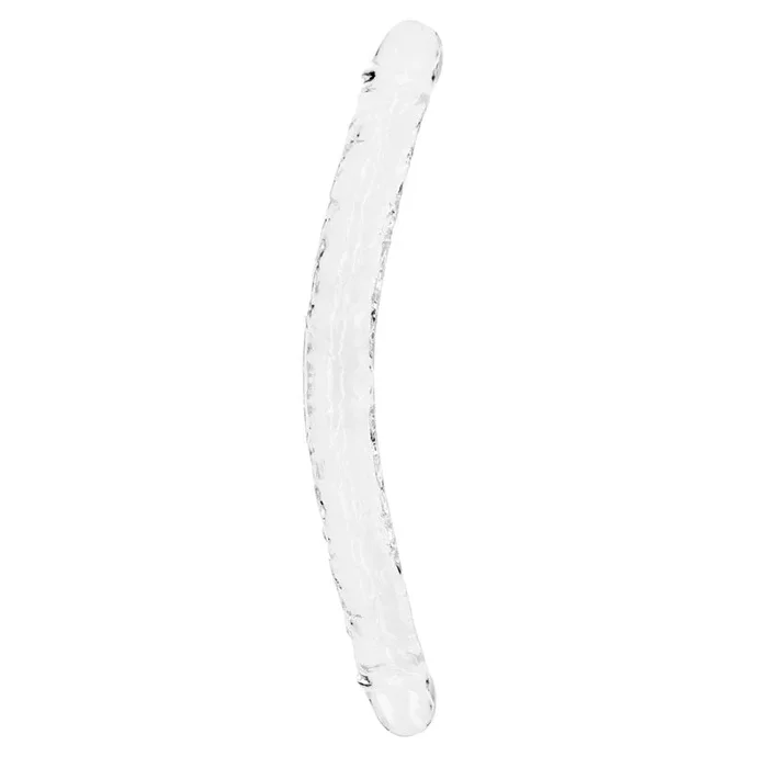 REALROCK 45 cm Double Dong – Clear – Clear 45 cm (18”) Double Dong