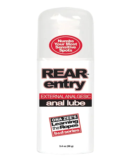 Rear Entry Desensitizing Anal Lube – 3.4 oz