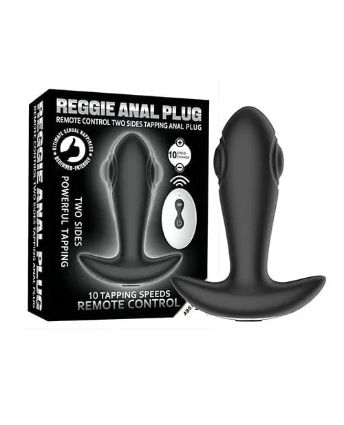 Reggie Tapping Anal Plug – Black