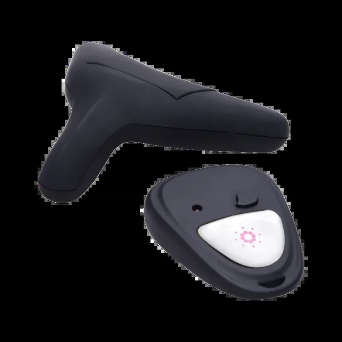 Remote Control Cheeky Style Panty Vibrator – Black