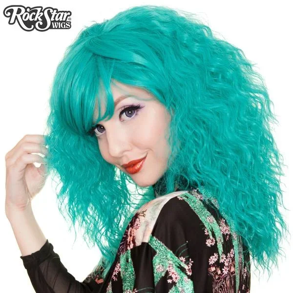Rhapsody Short Wig – Teal