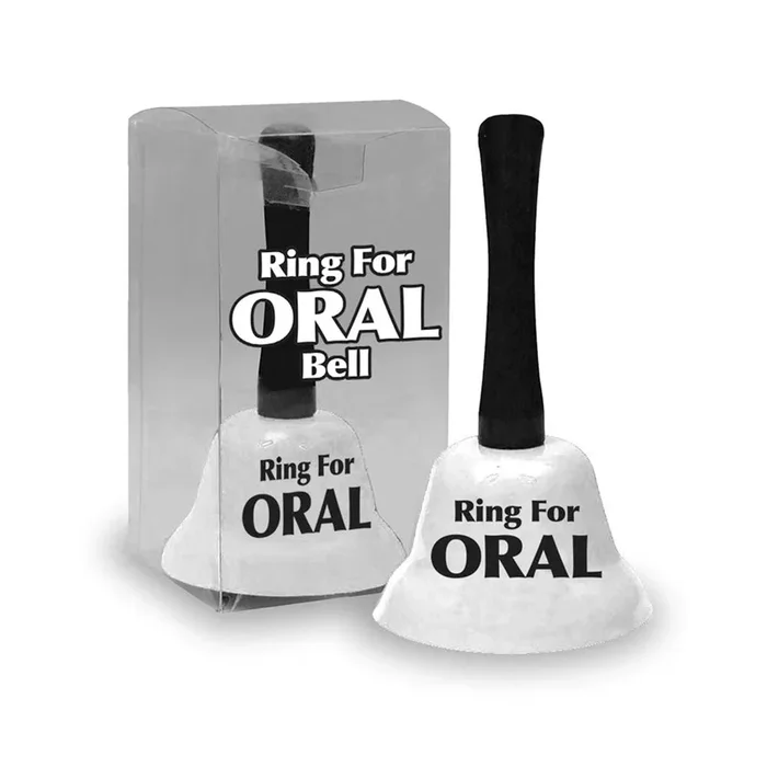 Ring For Oral Bell – White Novelty Bell