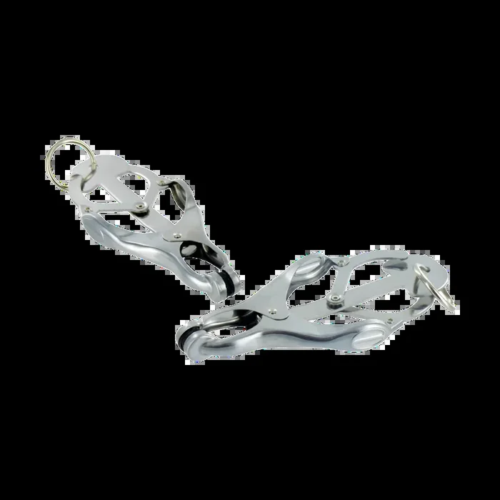 Ringed Monarch Clover Style Nipple Toys – Grey