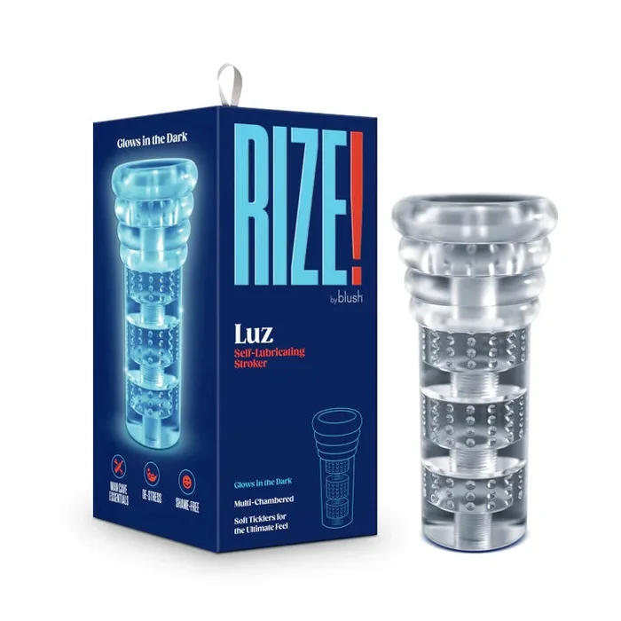 Rize – Luz – Glow in the Dark Self-Lubricating Stroker