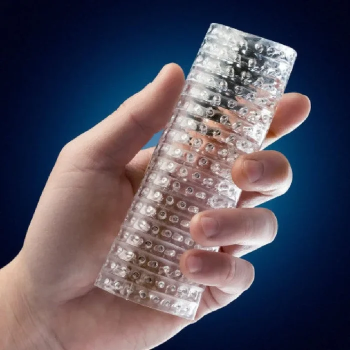 Rize Strokez See Through Reversible Textured Stroker