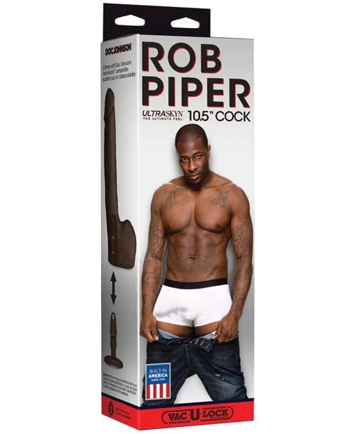 Rob Piper Cock with Balls & Suction Cup – Chocolate