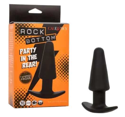 Rock Bottom Tapered Probe | Powerful 10 Vibration Functions, USB Rechargeable
