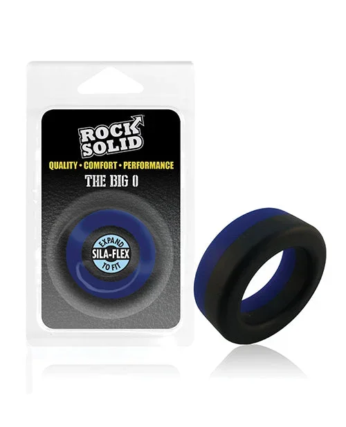 Rock Solid Big O Ring – Black/Blue