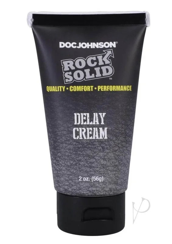 Rock Solid Delay Cream 2oz Bulk – Extended Pleasure and Sensation