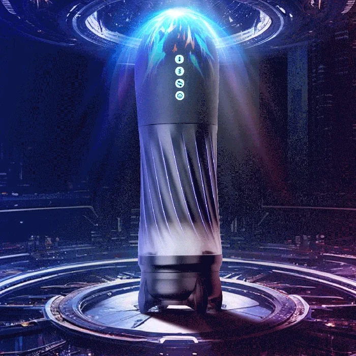 Rocket Adult Male Sex Toy – 3 Twist & 5 Thrust Modes, Hands-Free Heated