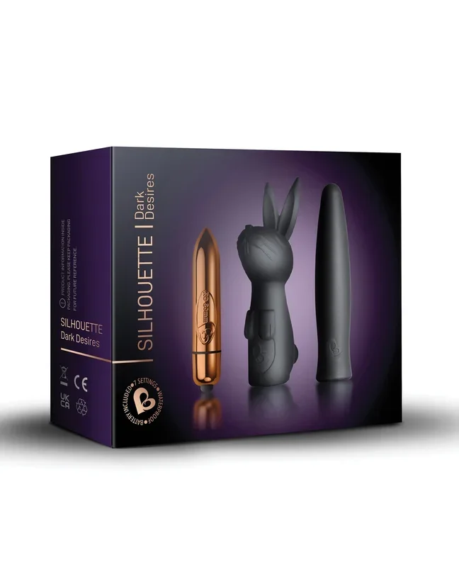 Rocks Off Silhouette Dark Desires Kit – Copper/Black
