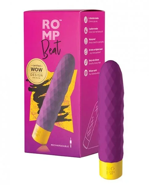 ROMP Beat Bullet Vibrator – Purple