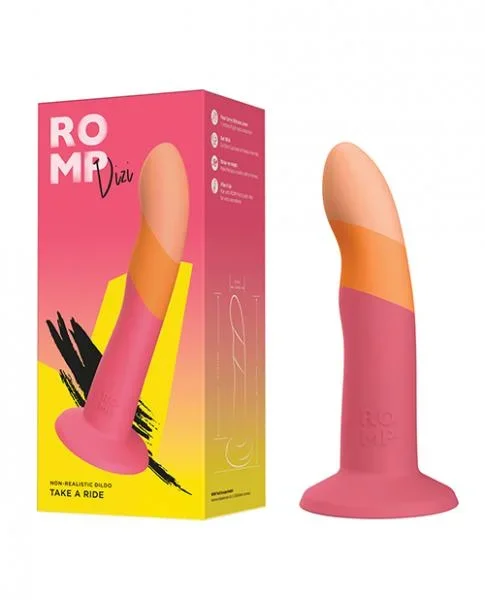 ROMP Dizi 3 Color Dildo – Pink