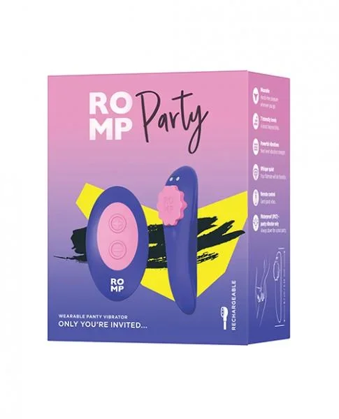 ROMP Party Panty Vibe – Blue