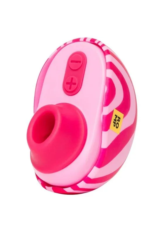 Romp Spin Travel Rechargeable Silicone Clitoral Stimulator – Pink