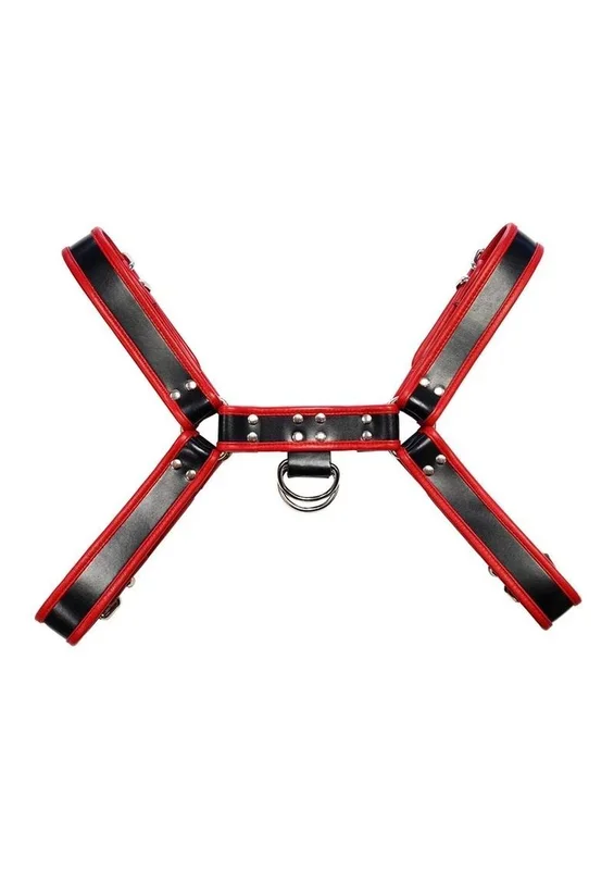 Rouge Over-the-Head Adjustable Leather Front Harness