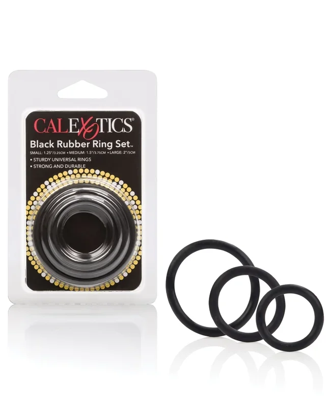 Rubber Ring Set – Black