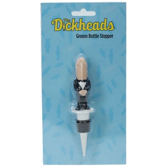 S-LINE The Dickheads – Groom Bottle Stopper – Novelty Wine Bottle Stopper