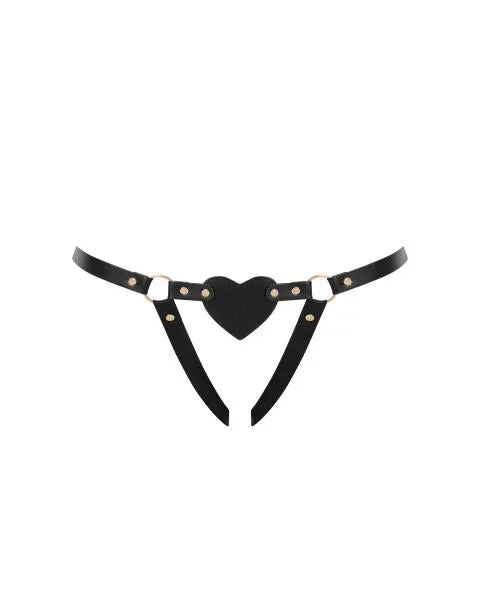 Salome Open Panty – Black –