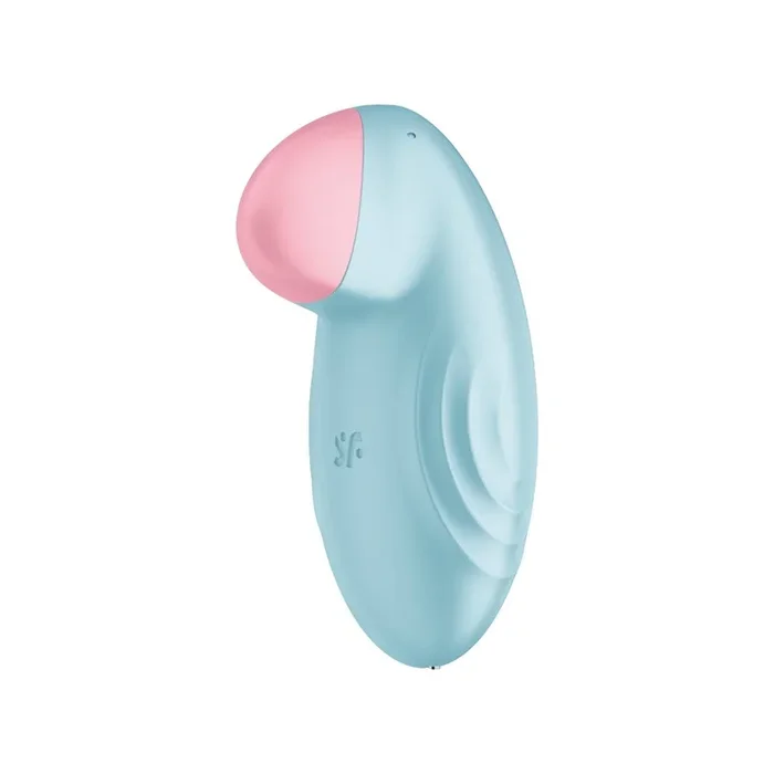 Satisfyer Tropical Tip Lay On Vibrator Blue