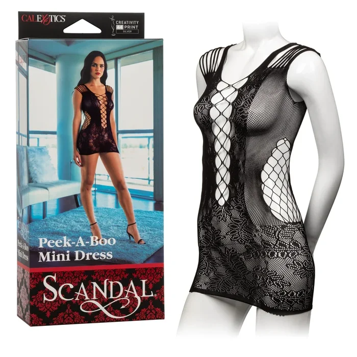 Scandal® Peek-A-Boo Mini Dress