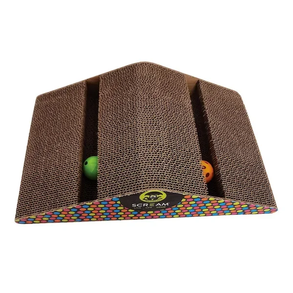 Scream Triangle Cat Scratcher