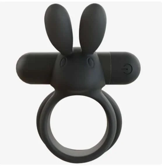 Screaming O Rechargeable O Hare Vibrating Ring Black