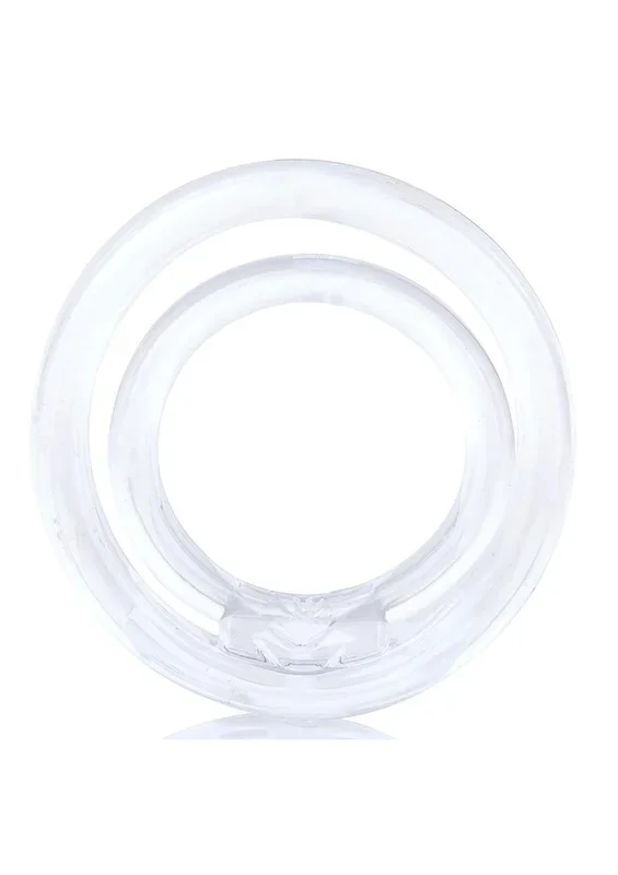 Screaming O Ring O² Clear Stretchy with Ball Sling SEBS Material