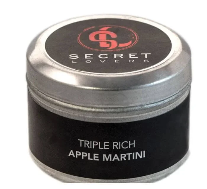 Secret Lovers Triple Rich Edible Massage Oil Candle 1 Oz
