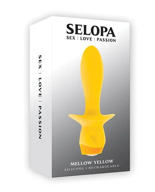 Selopa Mellow Yellow Vibrating Plug – Yellow