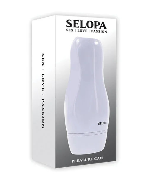 Selopa Pleasure Can Stroker – White