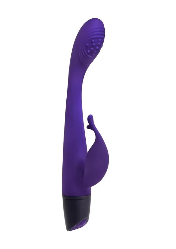 Selopa Plum Passion Rechargeable Dual Stimulating Silicone Vibrator