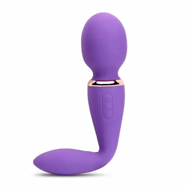 SENSUELLE XLR8 ALLUVION DUAL ENDED WAND PURPLE