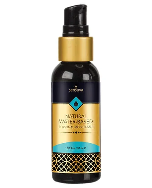 Sensuva Natural Water-Based Personal Moisturizer 2 Oz – Unscented, Gentle Care for Intimate Moments