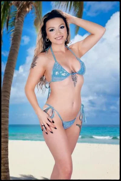 Sequin Two Piece Bikini Set – Mermaid – One Size