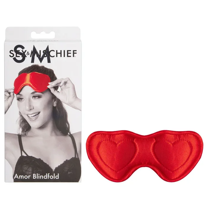 Sex & Mischief Amor Blindfold – Padded Satin Blindfold