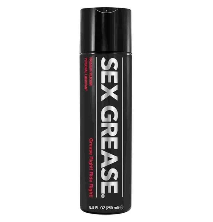 Sex Grease Silicone Based Personal Lubricant 8.5 Ounce Bottle