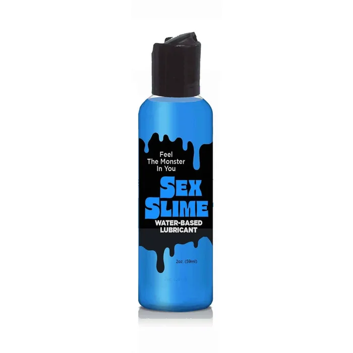 Sex Slime Blue Water Based Lubricant 60ml Bottle