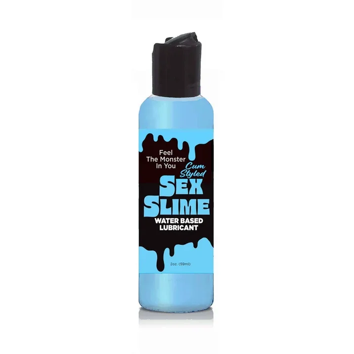 Sex Slime Cum Style Creature Lube – Blue 60 ml – Blue Cum Style Water Based Lubricant – 60 ml Bottle