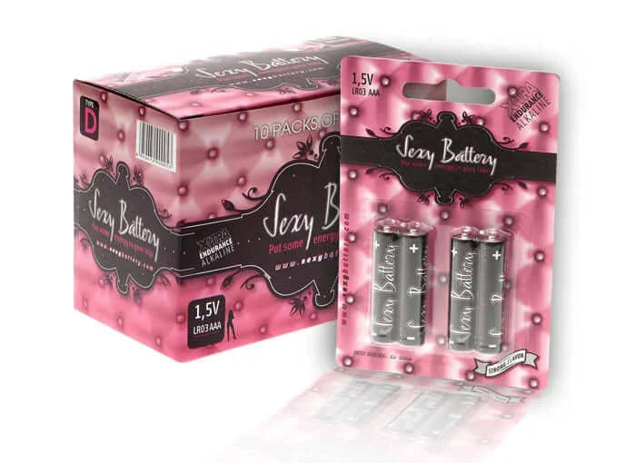 Sexy Battery AAA/LR3 10 pc Display: Power Up Your Pleasure with High-Energy Erotic Toy Batteries