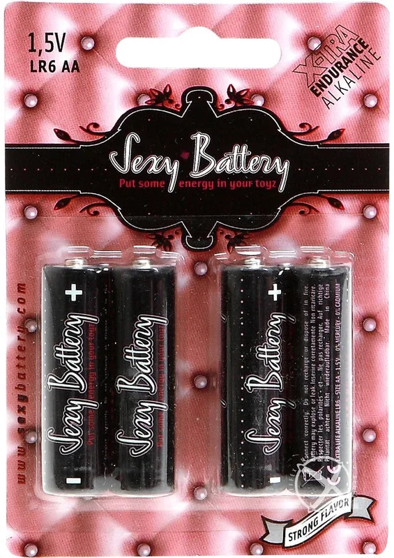 Sexy Battery Xtra Endurance Alkaline Batteries Lr6 AA/ 1.5v