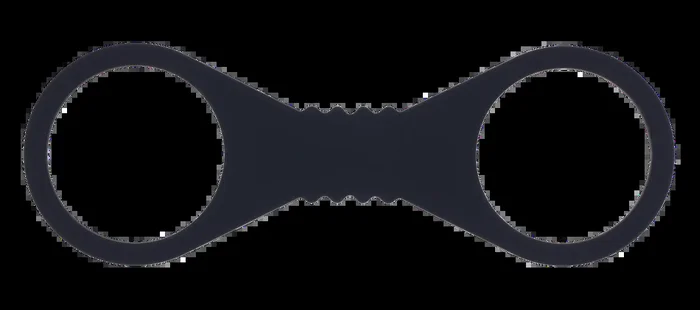 Shadow Large Silicone Cuffs