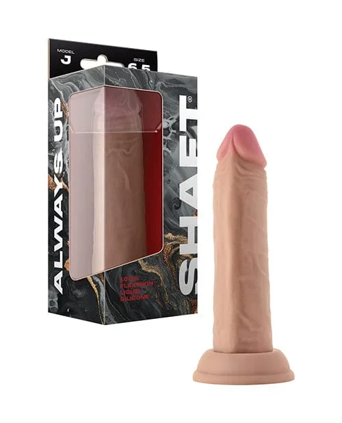 Shaft Model J Flexskin Liquid Silicone 6.5″ Dong